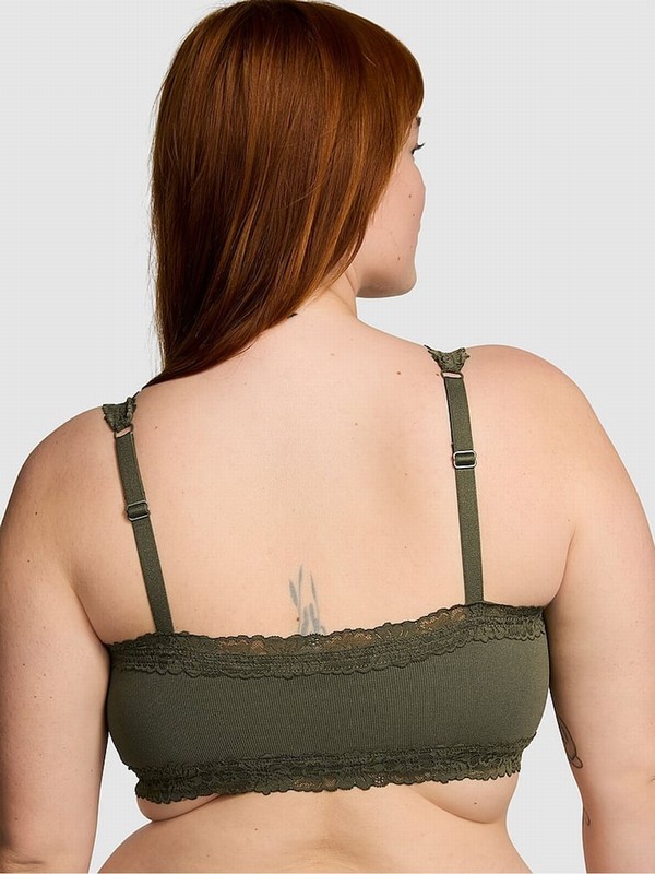 Olive / Green Victoria Secret Seamlesslette Bras | UGBQS6037