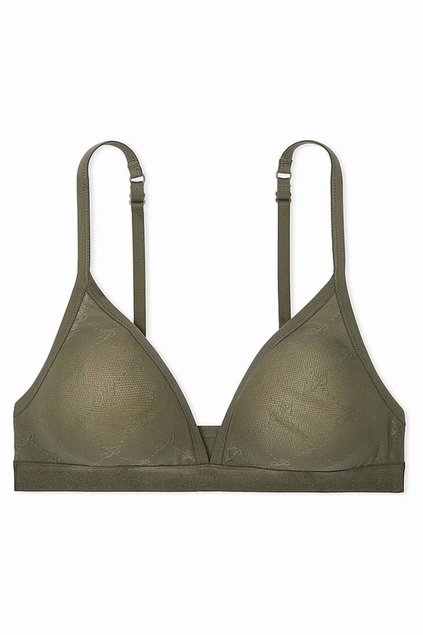 Olive / Green Victoria Secret Trianglelette Bras | YGSIX5182