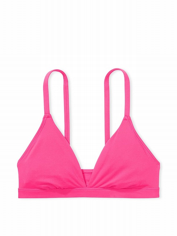 Pink Victoria Secret Enchanted Trianglelette Bras | BOGTK5027