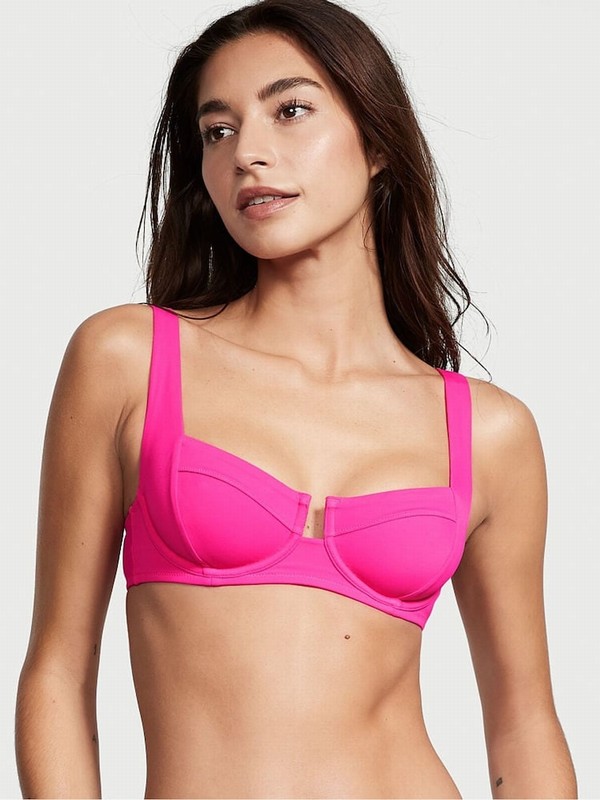 Pink Victoria Secret Forever Balconette Bikini Top | EUKTV3651