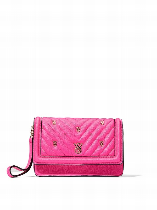 Pink Victoria Secret Hot Crossbody Bags | GXOVH0657