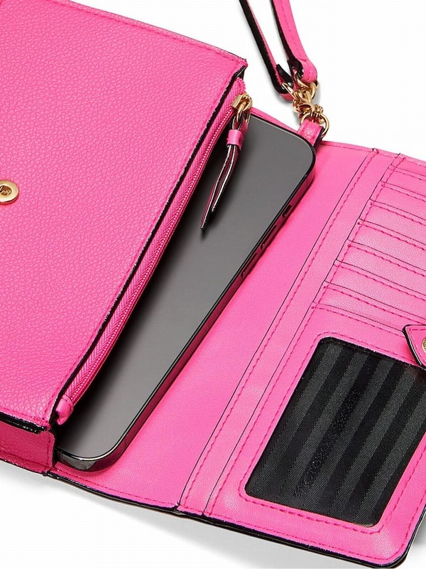 Pink Victoria Secret Hot Crossbody Bags | GXOVH0657