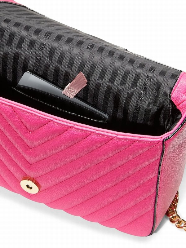 Pink Victoria Secret Hot Crossbody Bags | UVSCQ9526