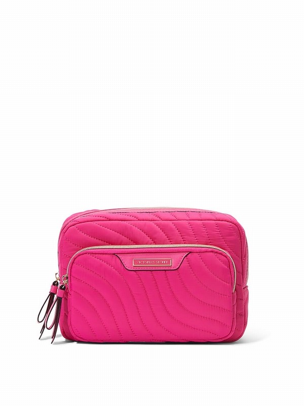 Pink Victoria Secret Hot Makeup Bag | MHAYO0974
