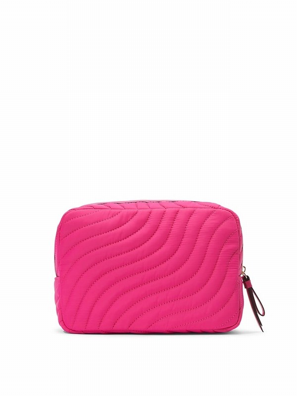 Pink Victoria Secret Hot Makeup Bag | MHAYO0974
