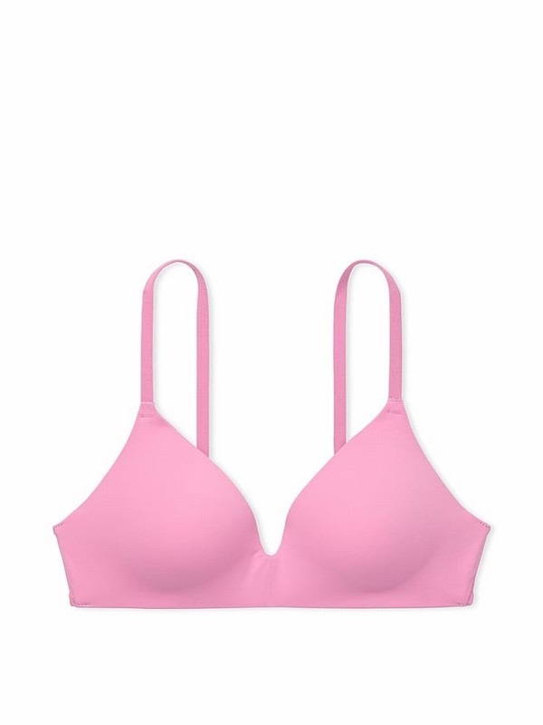 Pink Victoria Secret Moonstone Non WiPush Up Bras | MVWET4089