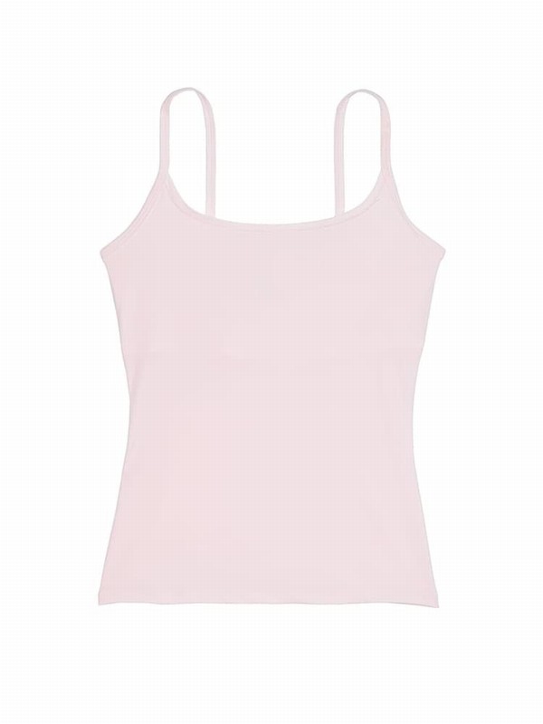 Pink Victoria Secret Moonstone Scoop Neck Soft Stretch Cami Top Tops | NCEHA5864