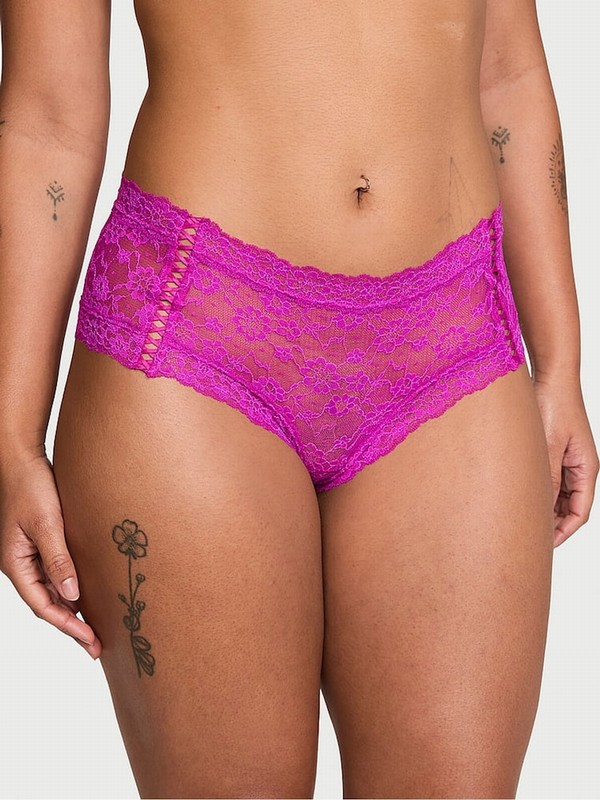 Pink Victoria Secret Outrageous Cheeky Underwear | TRBKA1730