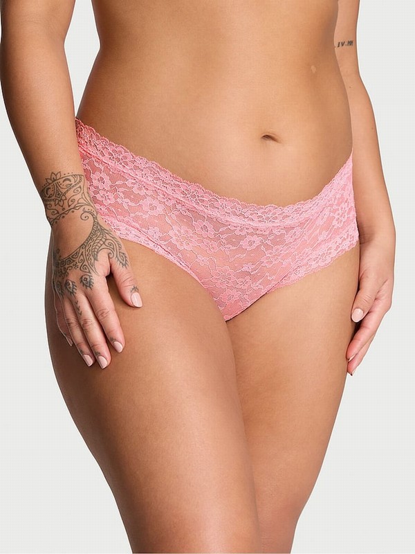 Pink Victoria Secret Passion Cheeky Underwear | WVPHX7042