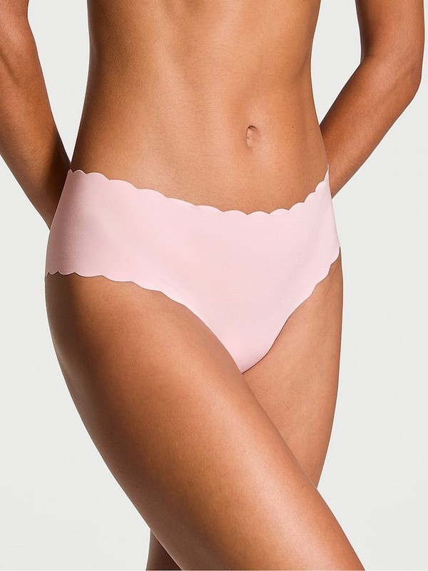 Pink Victoria Secret Pretty Blossom Cheeky Underwear | QBYLH3548