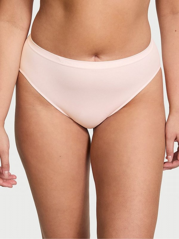 Pink Victoria Secret Purest Brief Underwear | HEUQD6510