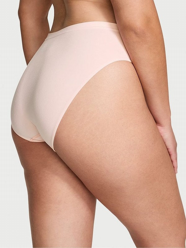 Pink Victoria Secret Purest Brief Underwear | HEUQD6510