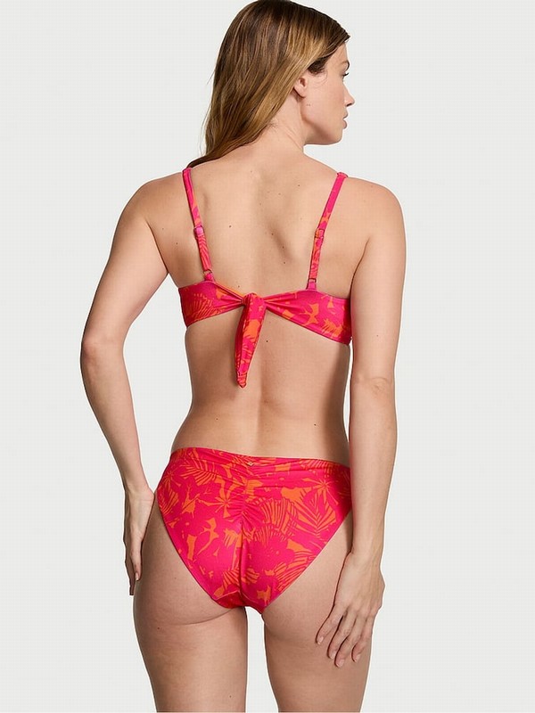 Pink Victoria Secret Shells High Leg Bikini Bottom | QIBAD9670