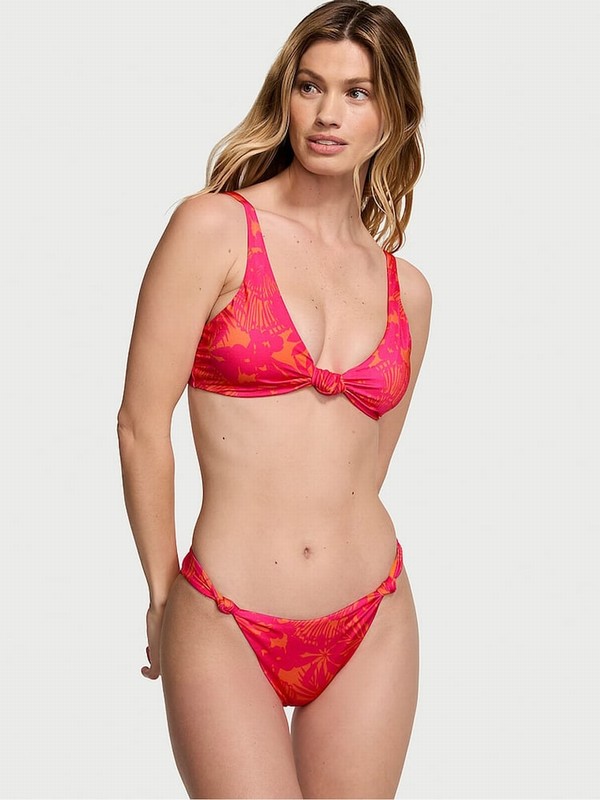 Pink Victoria Secret Shells Padded Bikini Top | UYXZE2487