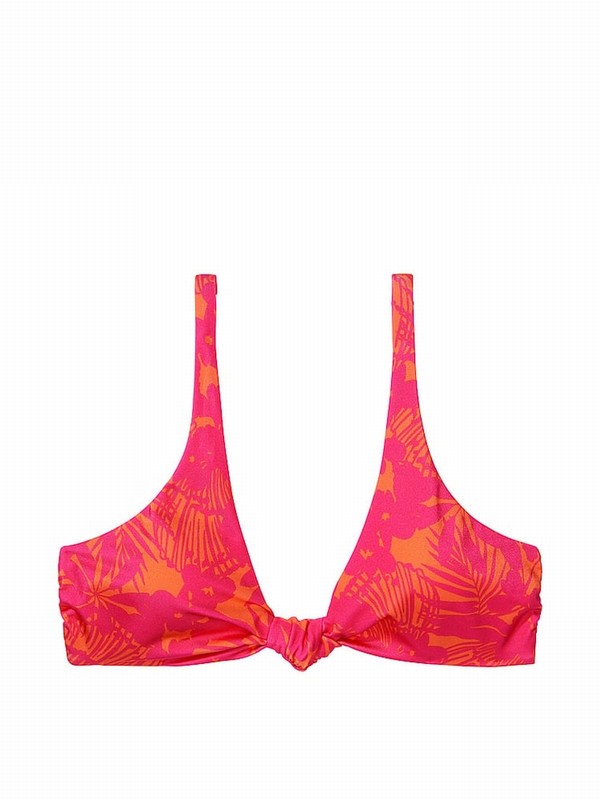 Pink Victoria Secret Shells Padded Bikini Top | UYXZE2487
