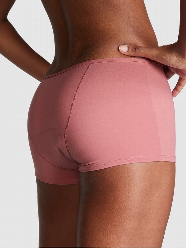 Pink Victoria Secret Soft Begonia Period Underwear | XQNSB5764