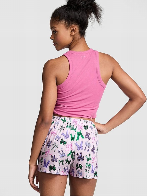 Pink Victoria Secret Tulip Bows Nightwear | JADQU6384