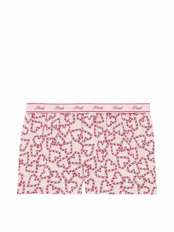 Pink Victoria Secret Tulip Candy Cane Nightwear | WDIZF7029