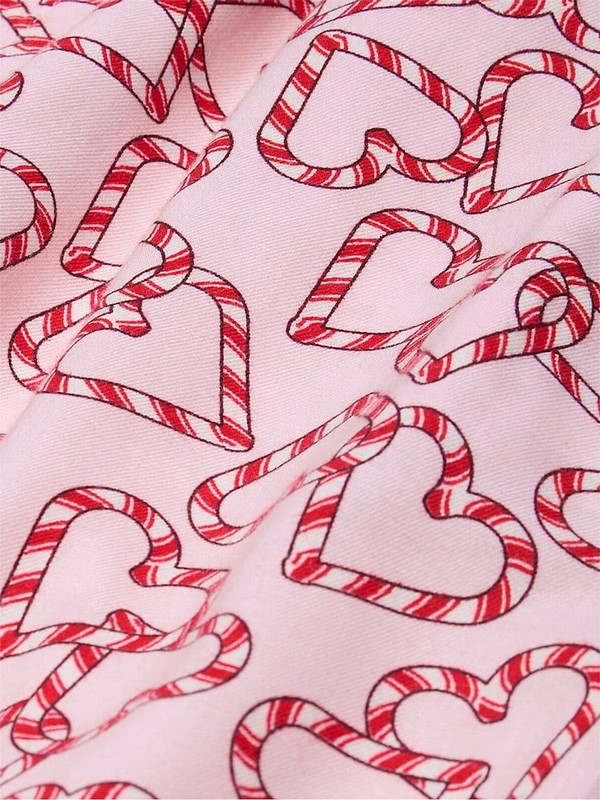 Pink Victoria Secret Tulip Candy Cane Nightwear | HBLFW2713