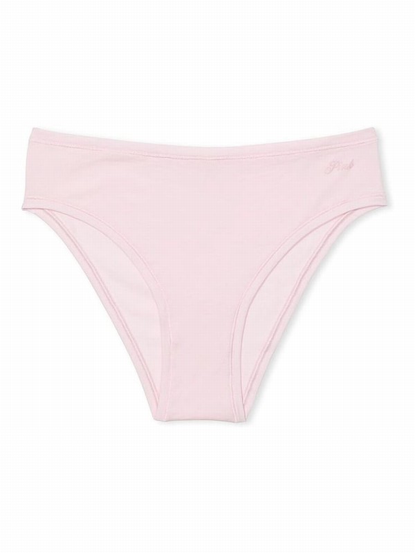 Pink Victoria Secret Tulip Cheeky Cotton Cheeky Underwear | BSPRX8560