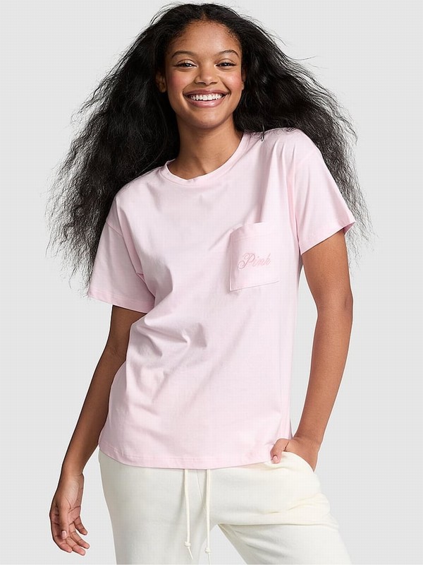 Pink Victoria Secret Tulip Cotton Nightwear | DRXNM3681