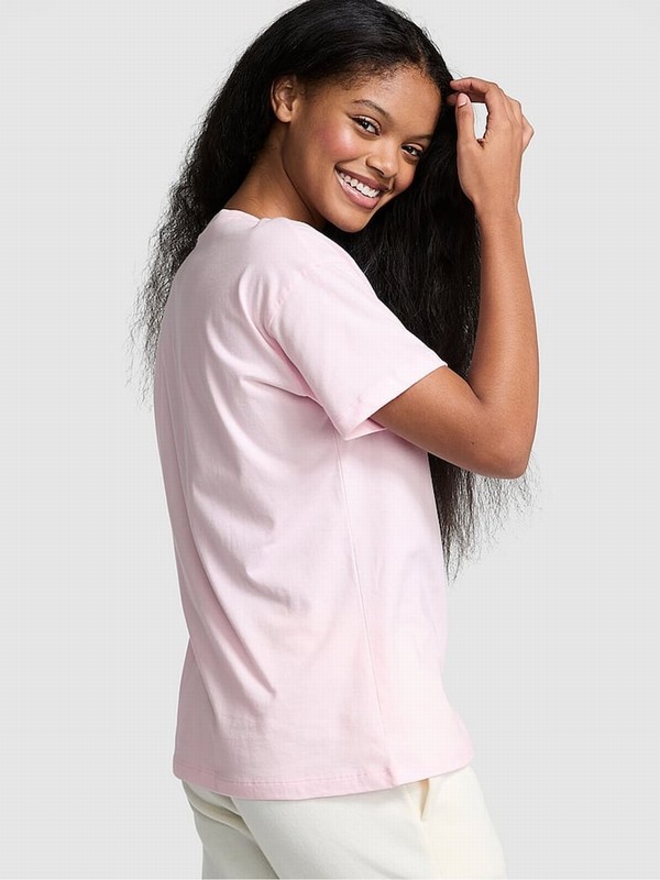 Pink Victoria Secret Tulip Cotton Nightwear | DRXNM3681