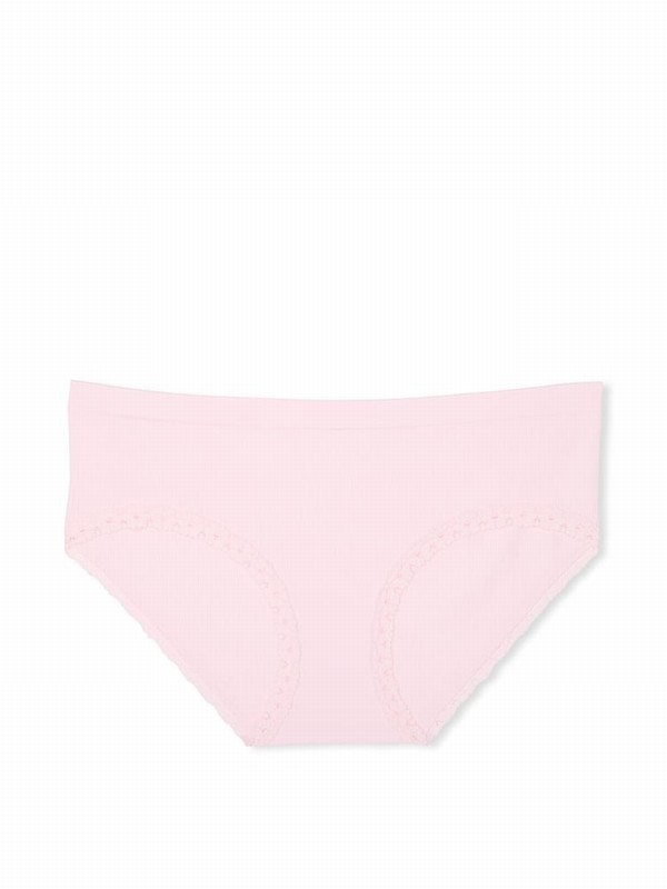 Pink Victoria Secret Tulip Hipster Seamless Underwear | FJQME9625