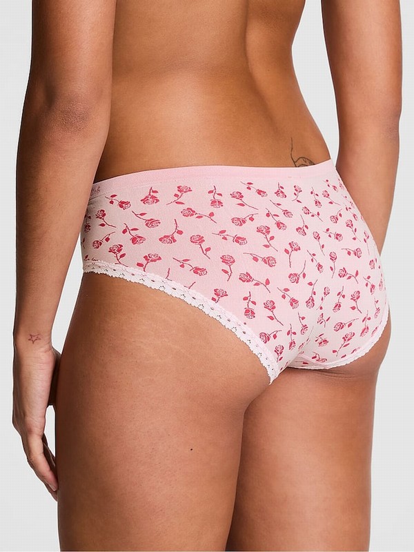 Pink Victoria Secret Tulip Hipster Seamless Underwear | JAKIU1740