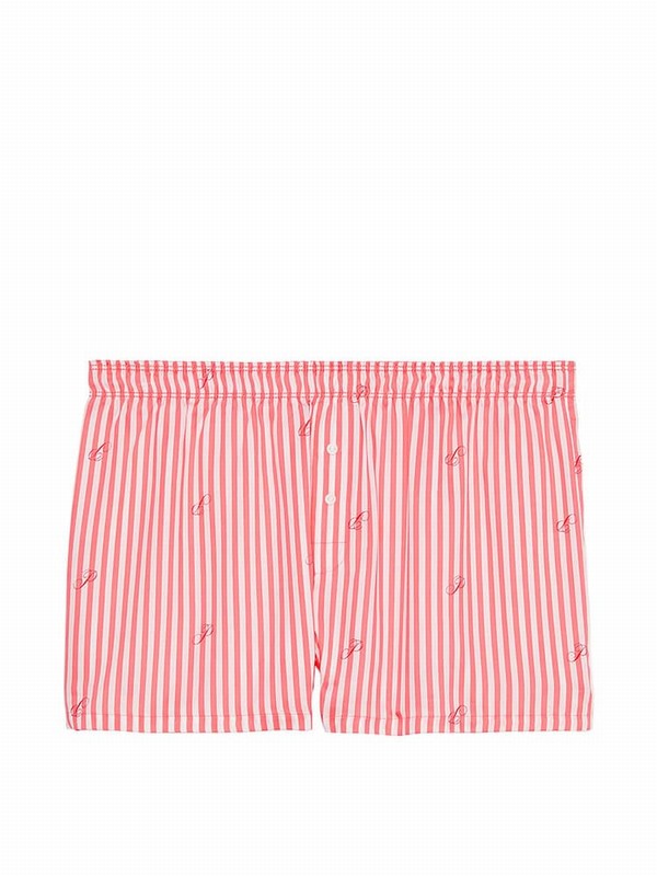 Pink / Coral / Stripes Victoria Secret Coral TENCEL™ Nightwear | ALNPK2563