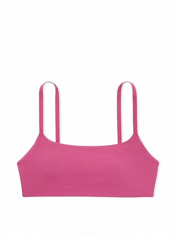 Pink / Purple Victoria Secret Violet Relay Sports Bra | RTNUA2674