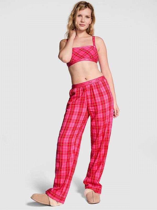 Pink / Rose Victoria Secret Plaid Nightwear | UVXFC8790
