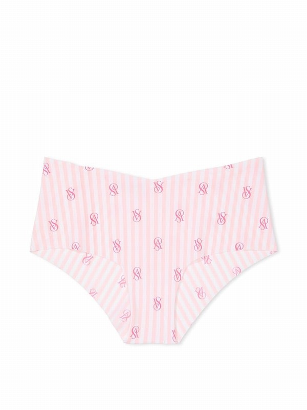 Pink / Stripes Victoria Secret Pretty Blossom Cheeky Underwear | XEGQB7051