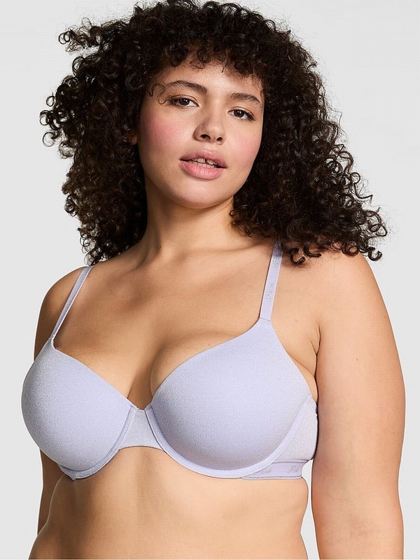 Purple Victoria Secret Cloud Full Cup Bras | XTPGW2749