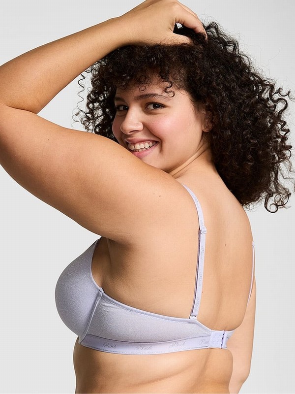 Purple Victoria Secret Cloud Full Cup Bras | XTPGW2749