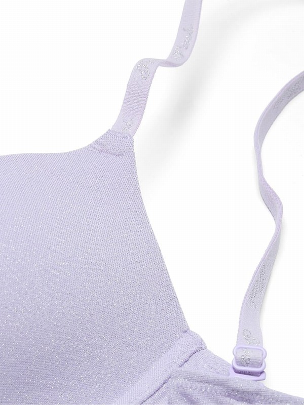 Purple Victoria Secret Cloud Full Cup Bras | XTPGW2749