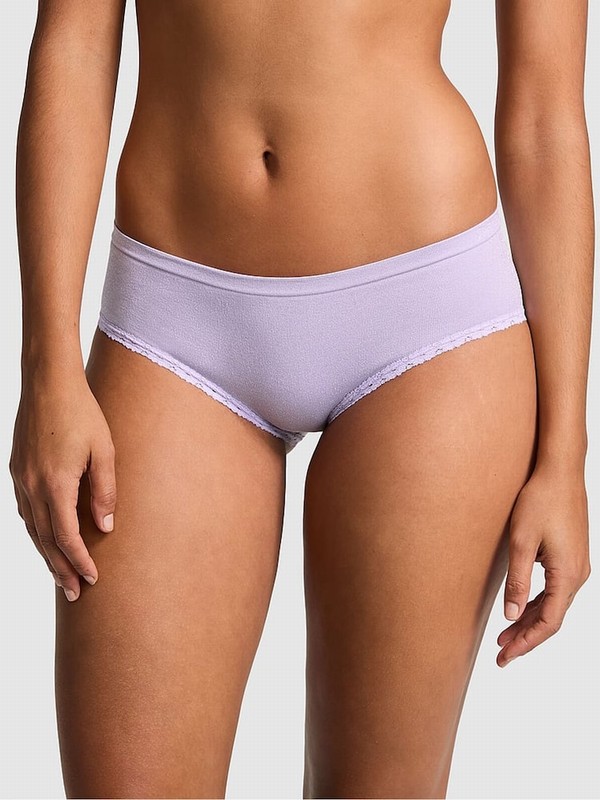 Purple Victoria Secret Cloud Hipster Seamless Underwear | THUWF7481