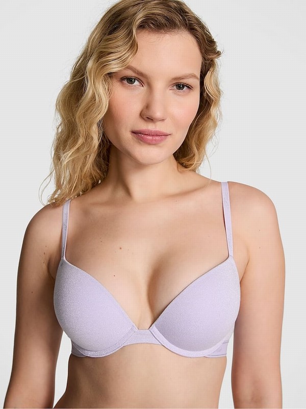 Purple Victoria Secret Cloud Super Push Up Bras | MFEZO7426