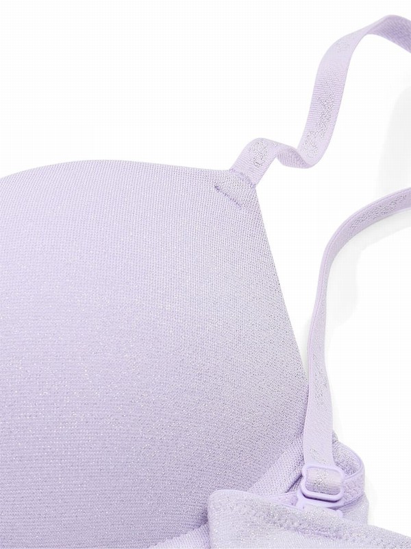 Purple Victoria Secret Cloud Super Push Up Bras | MFEZO7426