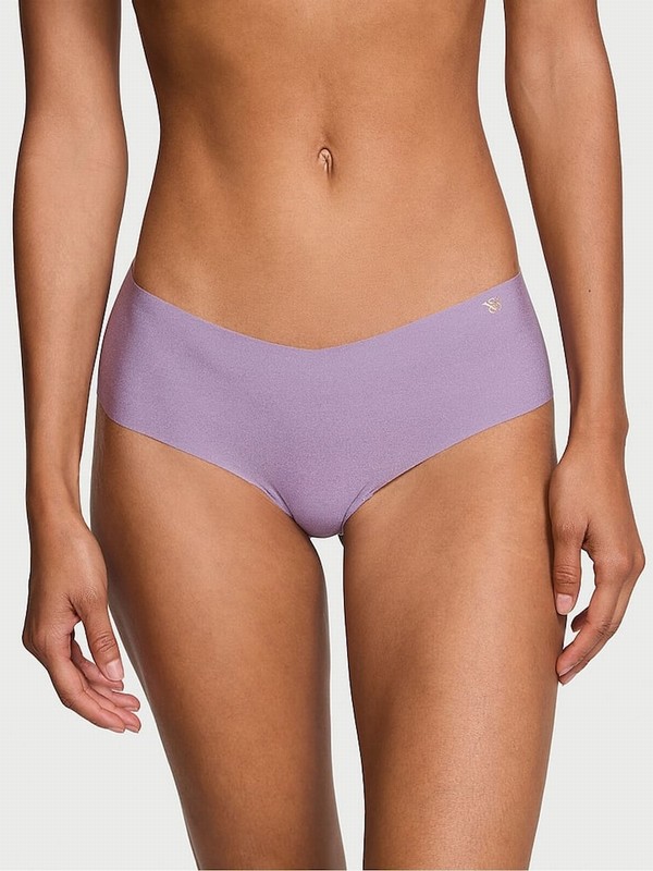 Purple Victoria Secret Frozen Plum Cheeky Underwear | PHOCB1684