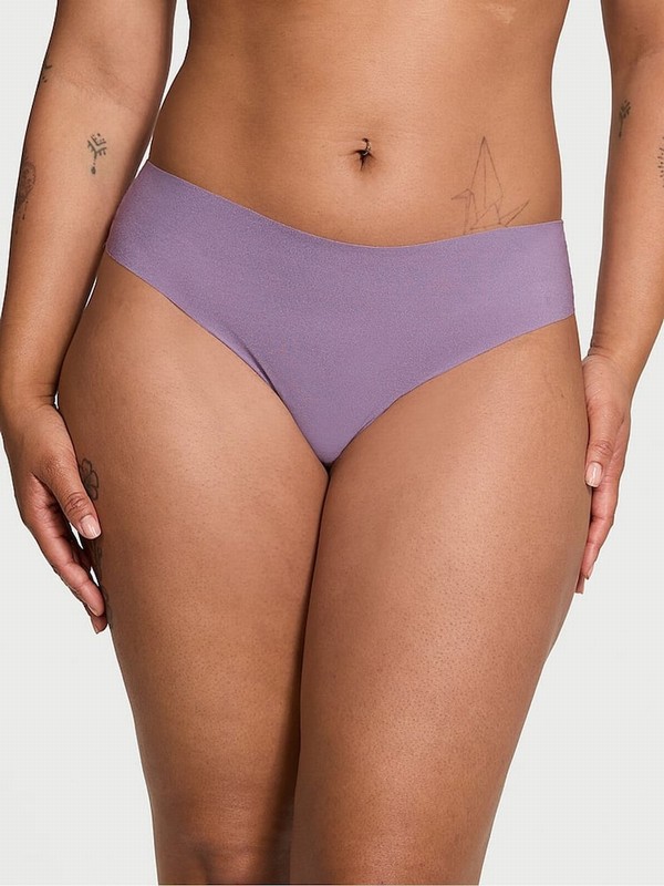 Purple Victoria Secret Frozen Plum Thong Underwear | ACOPK6584