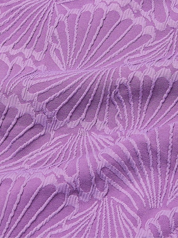 Purple Victoria Secret Glazed Violet High Waisted Bikini Bottom | GYBHF9234