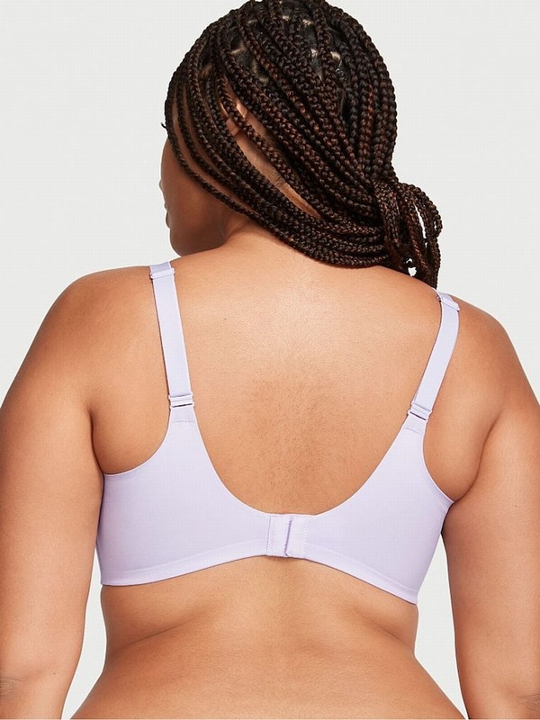 Purple Victoria Secret Lucky Lilac Infinity Flex Bras | OGRTA1847