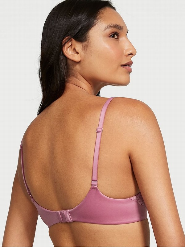 Purple / Pink Victoria Secret Dusk Mauve Demi Bras | LXVQA4983