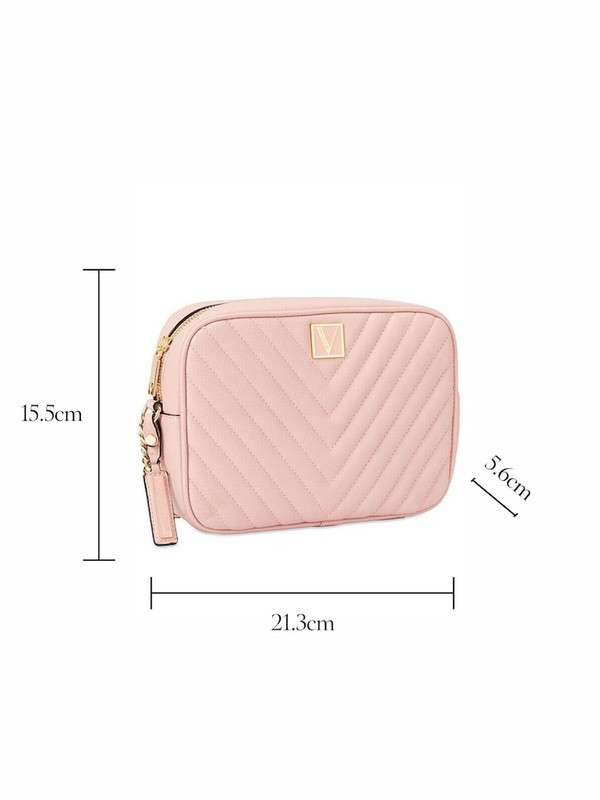 Purple / Pink Victoria Secret Orchid Blush Crossbody Crossbody Bags | HJNXV1654