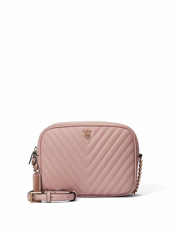 Purple / Pink Victoria Secret Orchid Blush Crossbody Bags | DTFIB3872