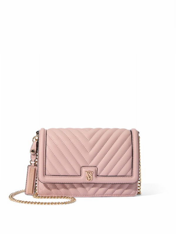 Purple / Pink Victoria Secret Orchid Blush Mini Shoulder Bags | TFDQU1907