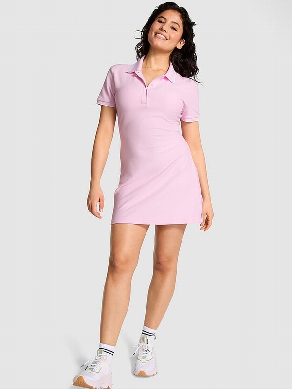Purple / Pink Victoria Secret Spring Orchid Polo Dress | LDUXO7518