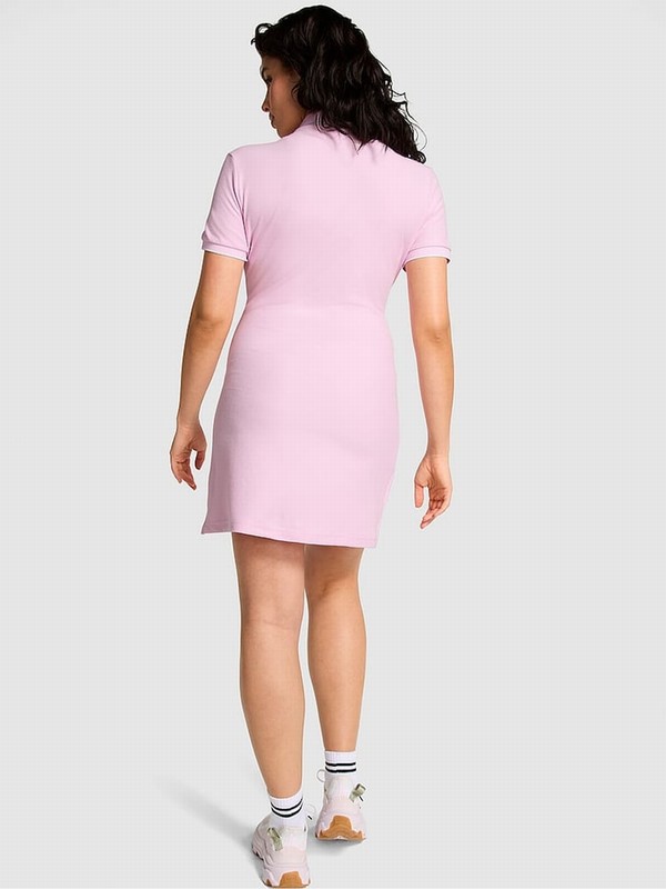 Purple / Pink Victoria Secret Spring Orchid Polo Dress | LDUXO7518
