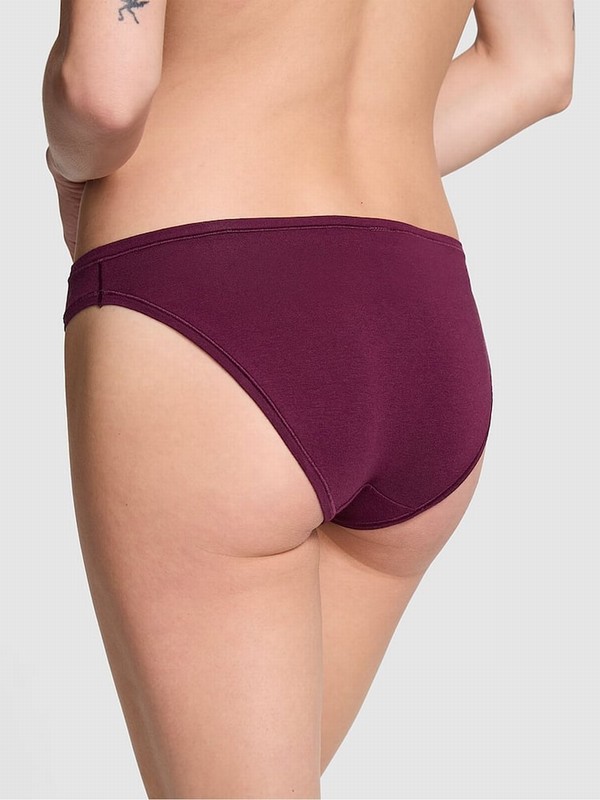 Purple / Rose Victoria Secret Bikini Cotton Underwear | LMRBE7039