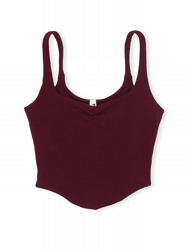Purple / Rose Victoria Secret Cotton Cami Top Tops | FIRCA5804
